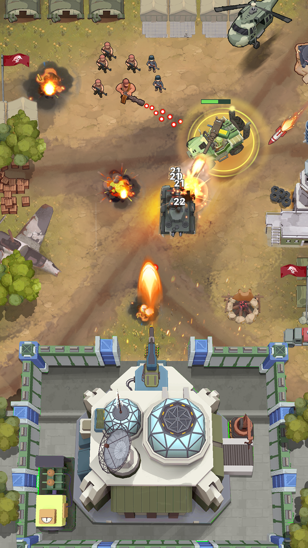 Jackal Shooter: Army Tank Game Screenshot