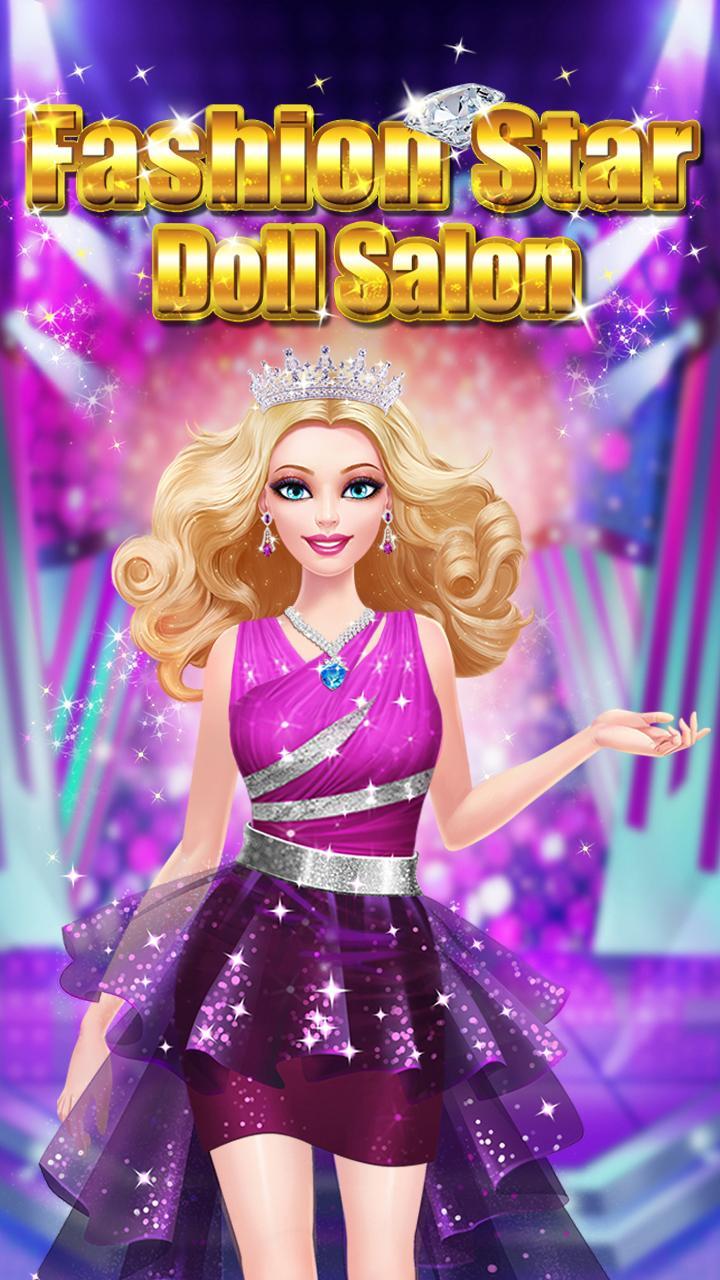 Cuplikan Layar Game Doll Makeover Salon