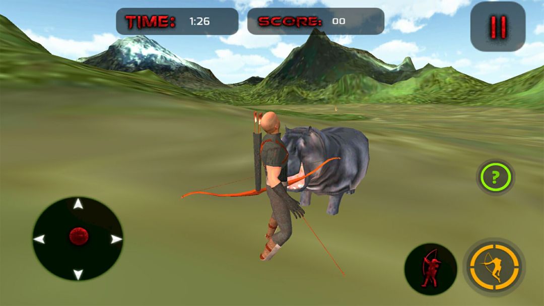 Bow Arrow Wild Animal hunting ภาพหน้าจอเกม
