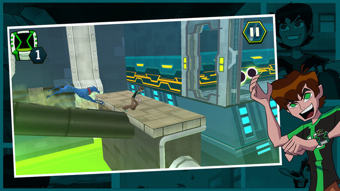 Screenshot 1 of Undertown Chase - เกมวิ่ง Ben 10 Omniverse 