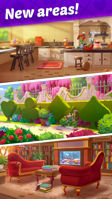 Скриншот игры Solitaire Story: Ava's Manor