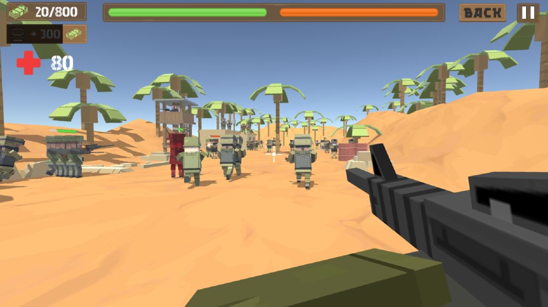 Border Wars: Army Simulator ภาพหน้าจอเกม