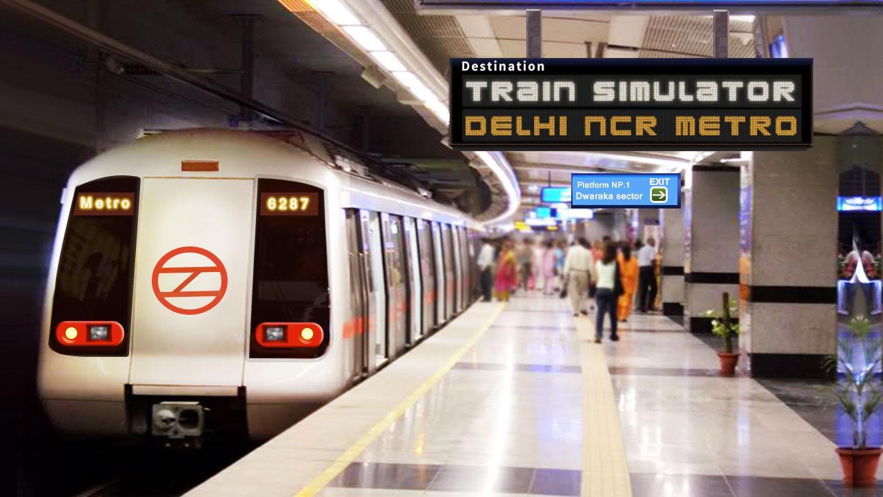 DelhiNCR Metro Train Simulator Game Screenshot