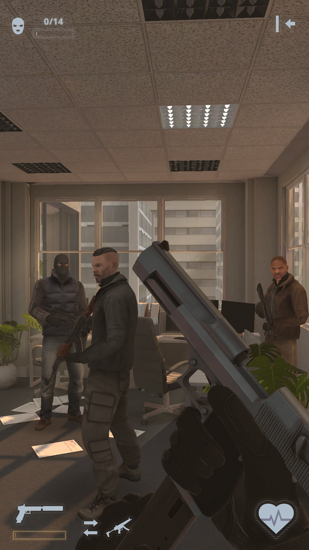 Screenshot 1 of SWAT シューター ポリス アクション FPS 1.0.0.206