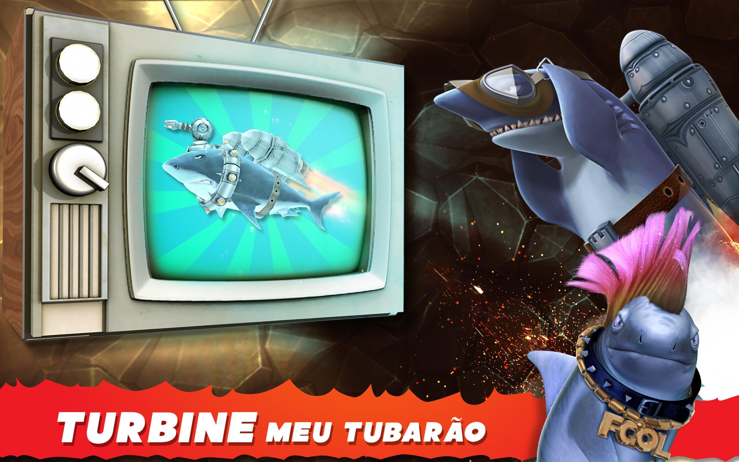 Captura de Tela do Jogo Hungry Shark Evolution: Ataque