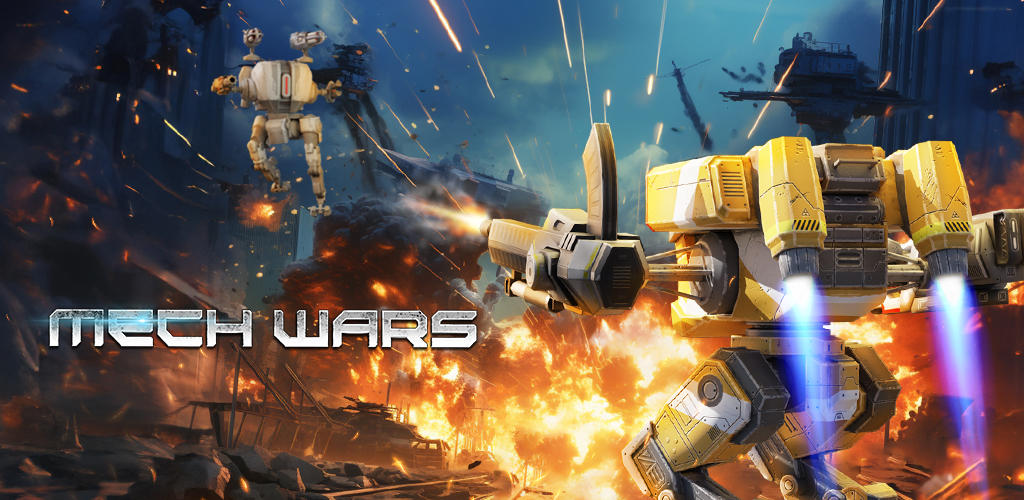 Banner of Mech Wars Online Robot Battles 