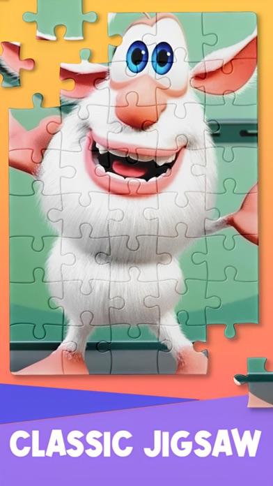 Booba Cartoon Jigsaw Puzzle 게임 스크린샷