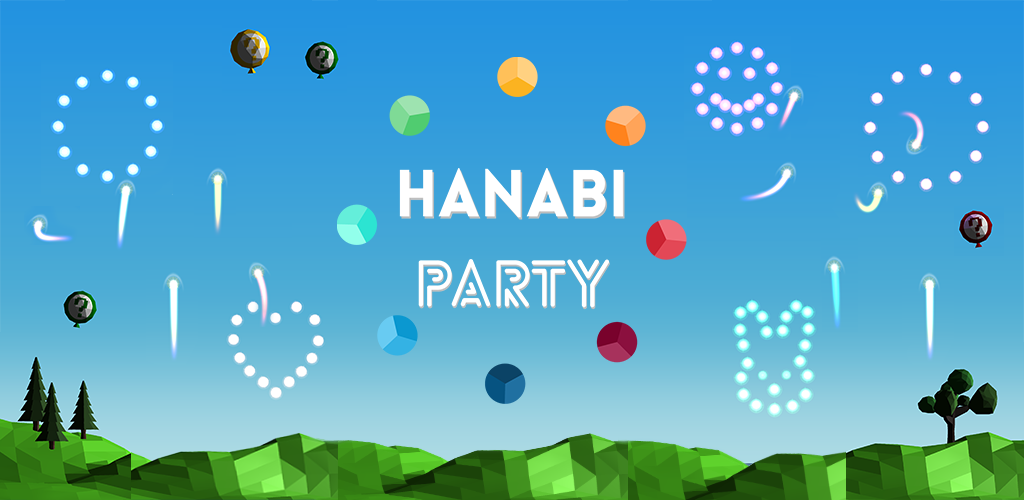 Banner of Hanabi Party - Firework Game 
