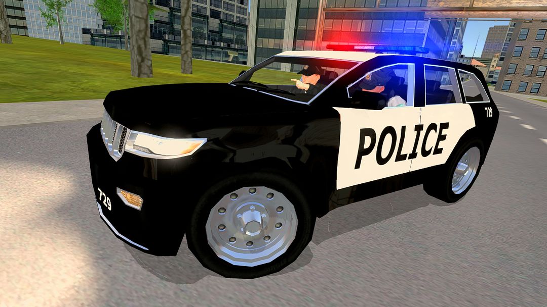 Screenshot of Police Chase - The Cop Car Driver
