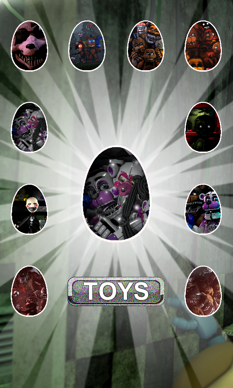 Surprise Eggs Freddy's Five Toys 遊戲截圖
