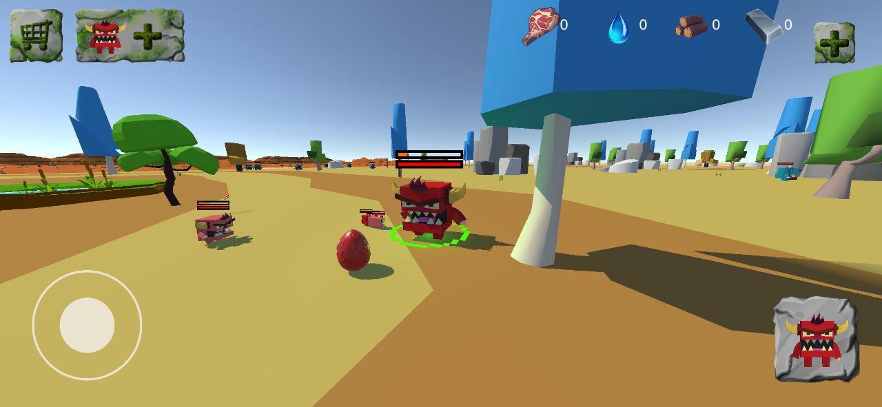 Screenshot of Tribez Evolution: Simulation