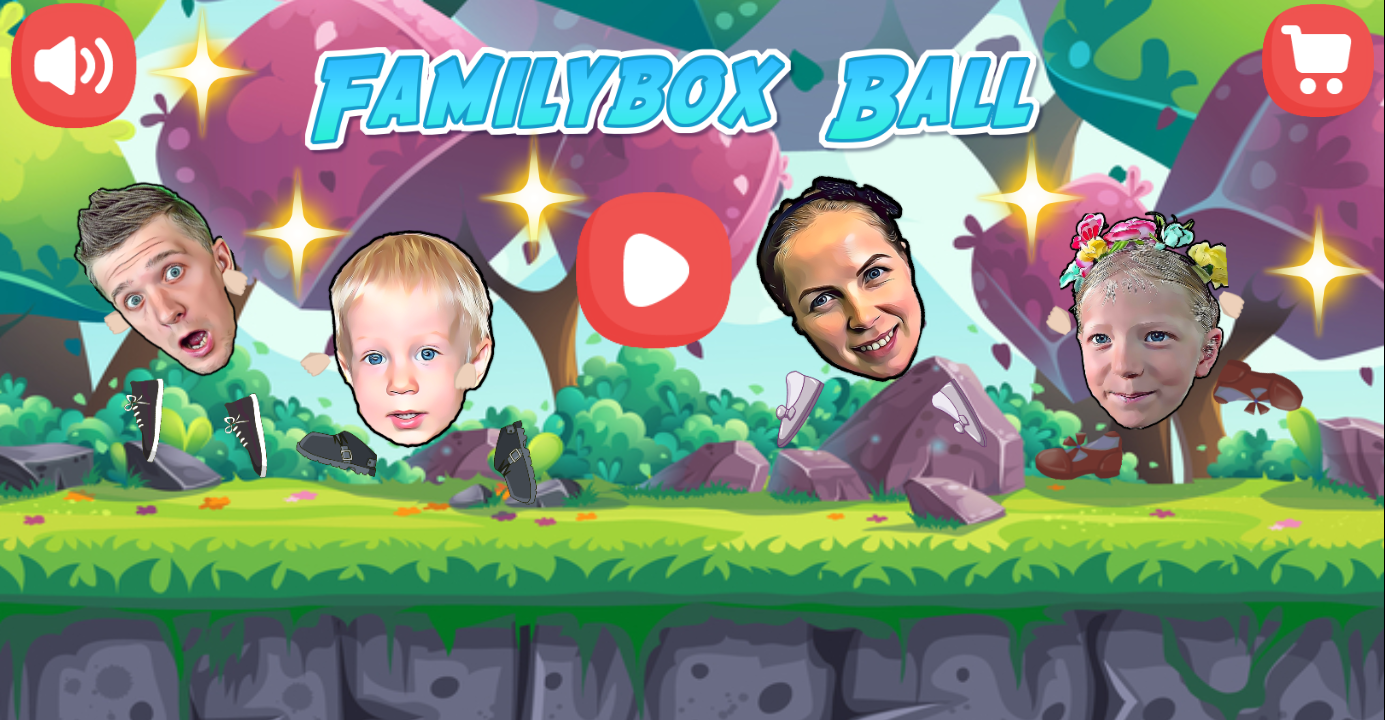 Screenshot of Family Box Ball
