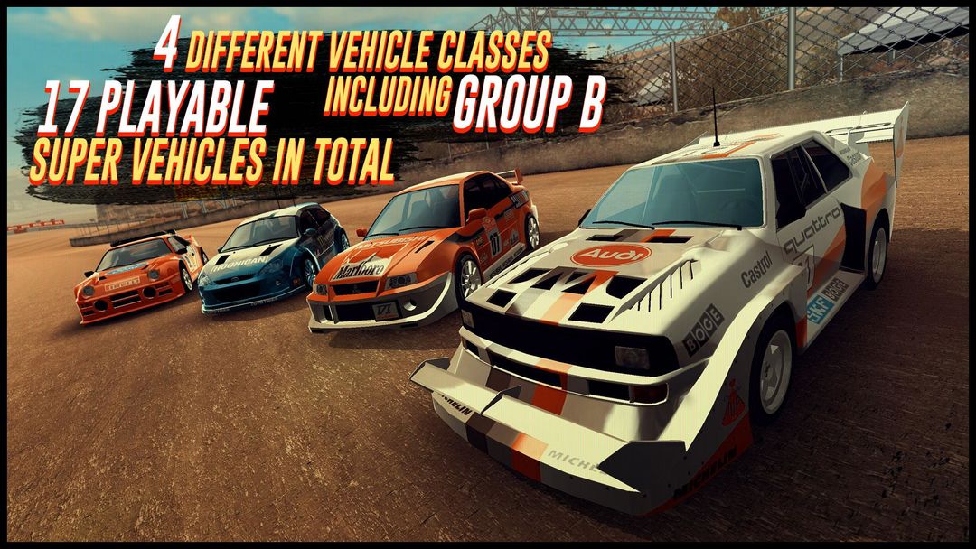 Rally Racer EVO® 게임 스크린 샷