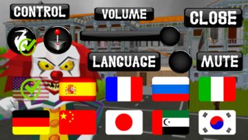 Clown Neighbor Escape Game Screenshot