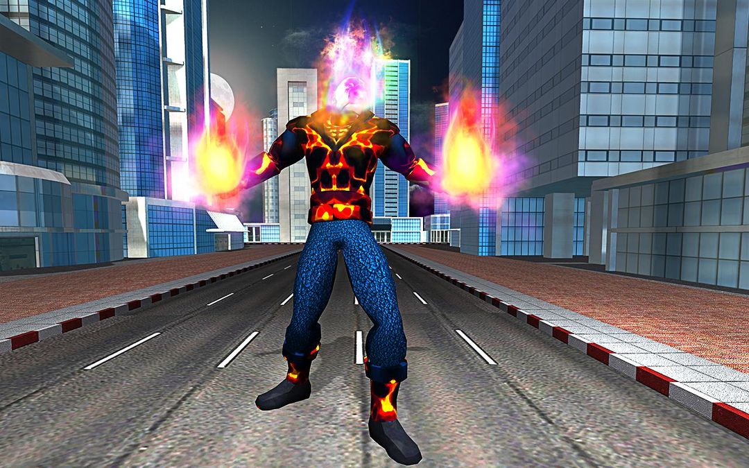 Ghost Bike Hero Blaze Fire Skull Rider Battle ภาพหน้าจอเกม