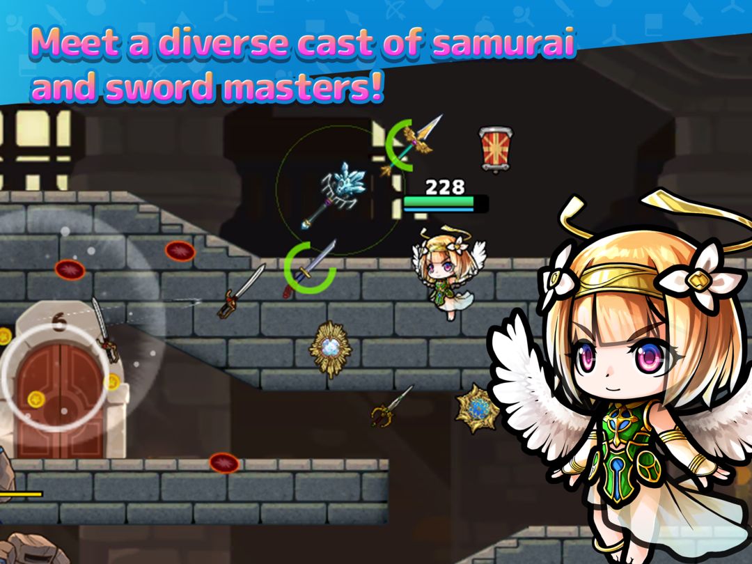 Screenshot of SAMURAI X - X-Sword style