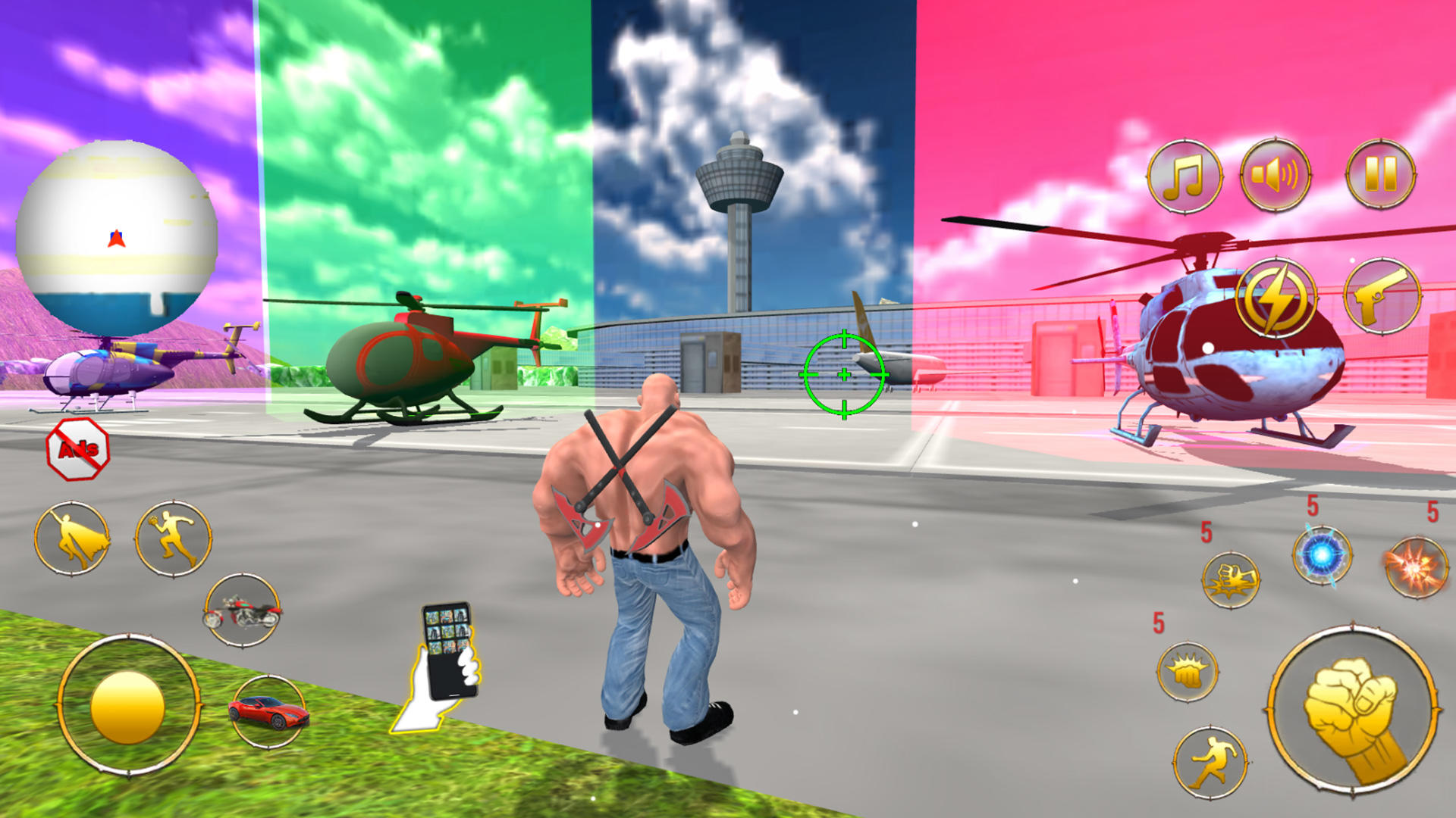 Gangster Game Crime City Hero Game Screenshot