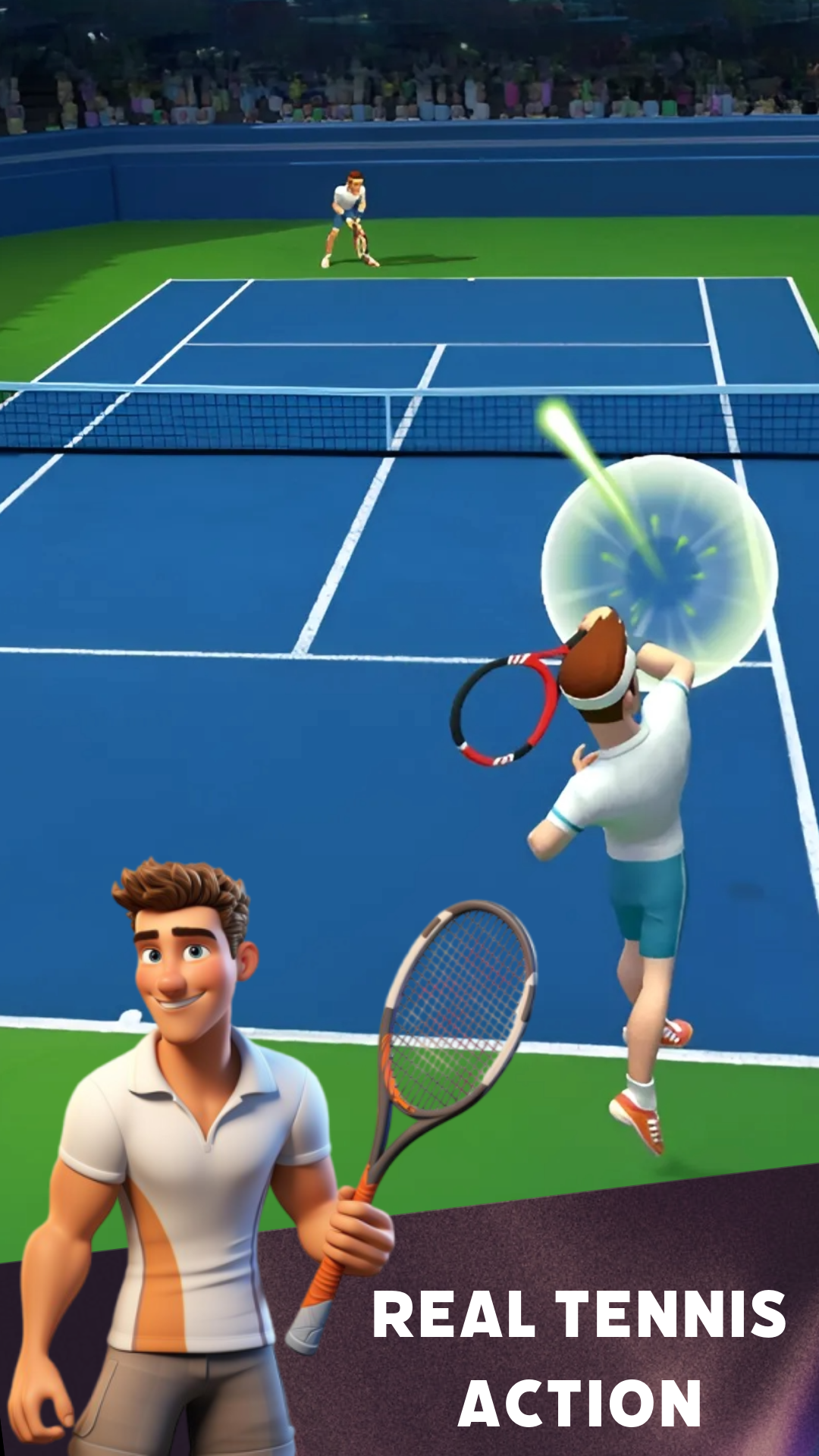 Скриншот игры Real Tennis Game- Lawn Tennis