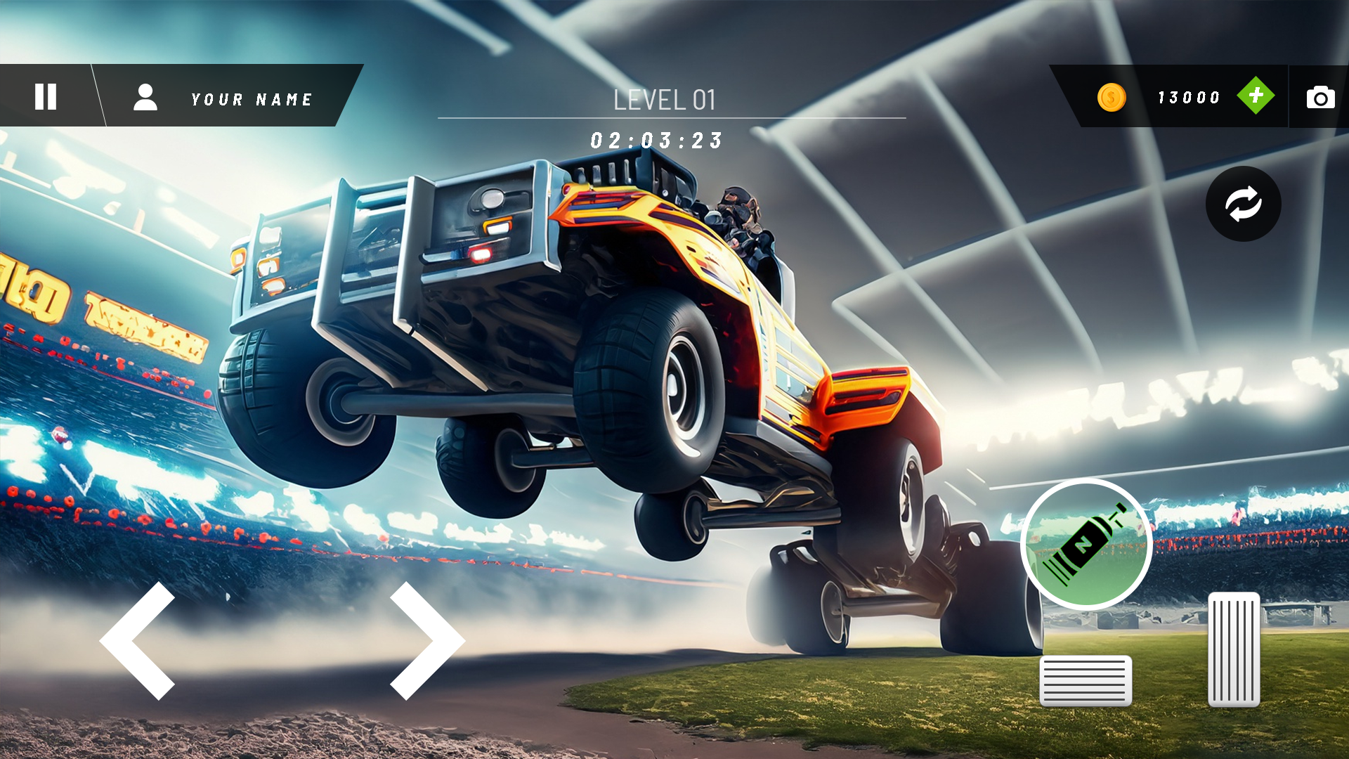 Screenshot 2 of Monster Truck Racing Challenge 