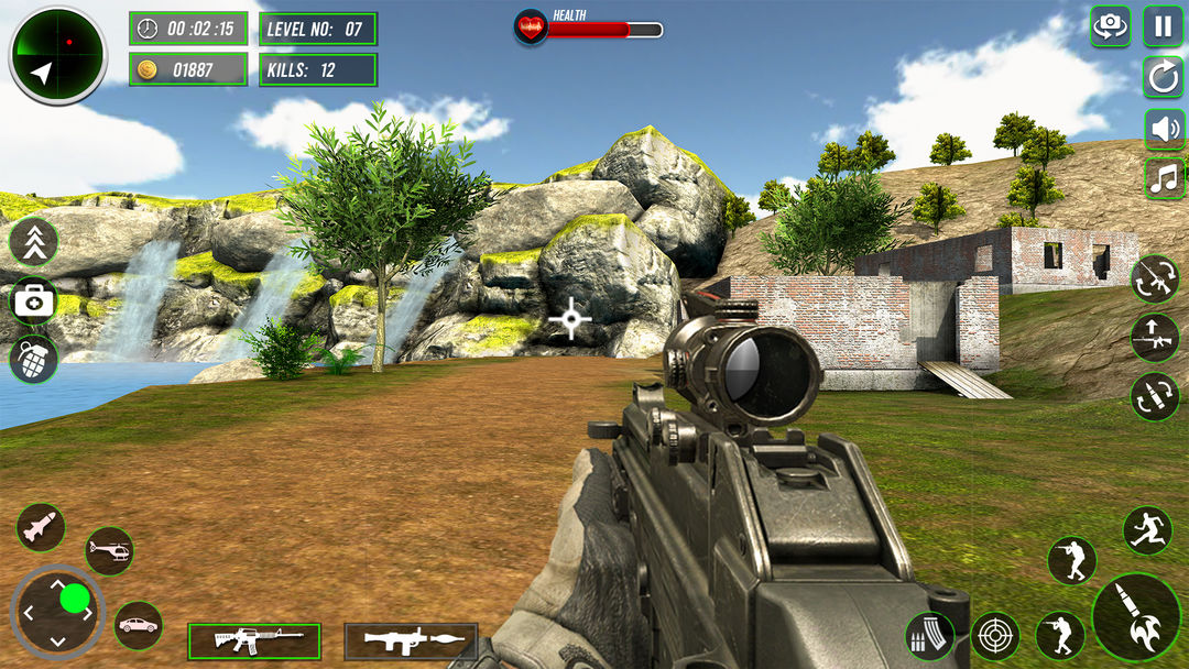 Fps Gun Shooting Games 3d ภาพหน้าจอเกม