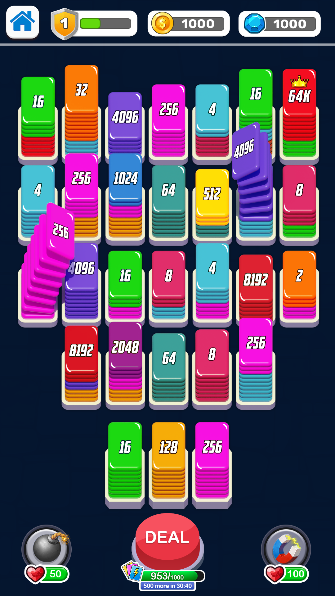 Card Sort Puzzle Shuffle Sort android iOS apk download for freeTapTap