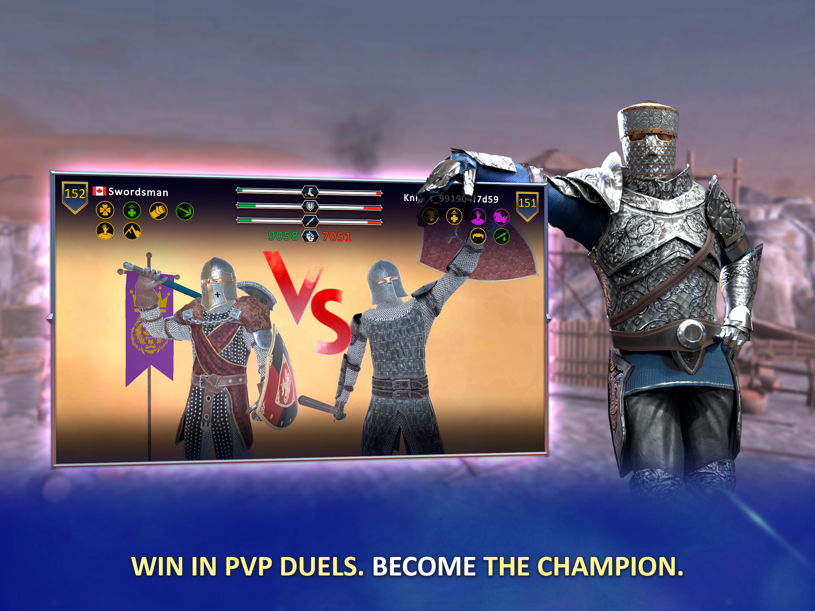 Knights Fight 2: New Blood Game Screenshot