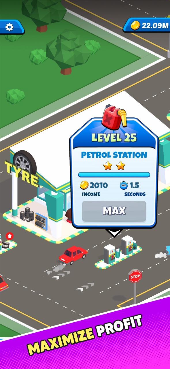Gas Station Empire Game Screenshot