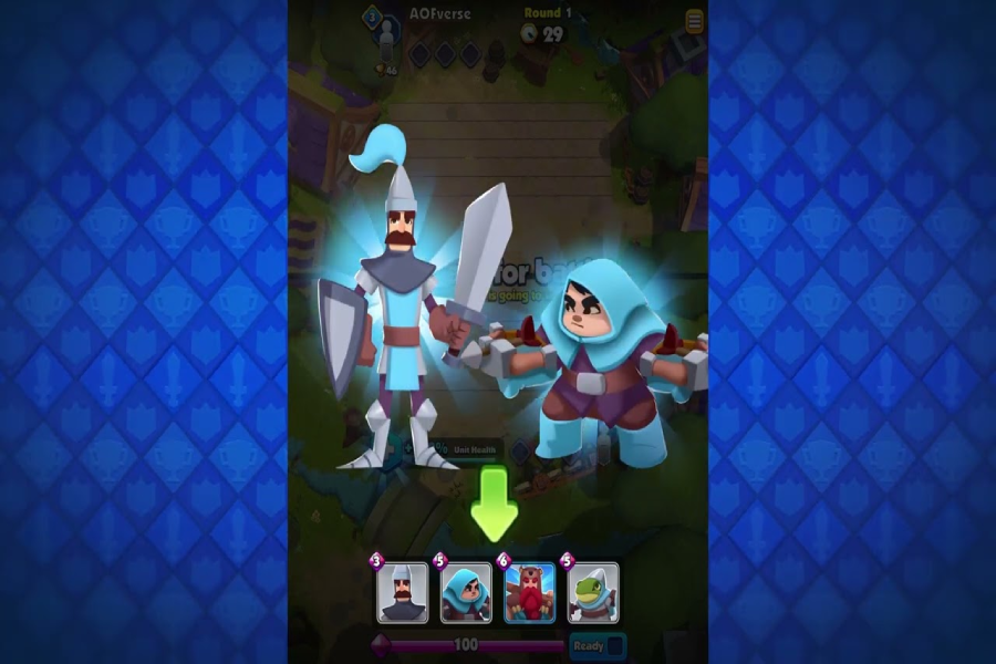 Screenshot of the video of Army of Tactics