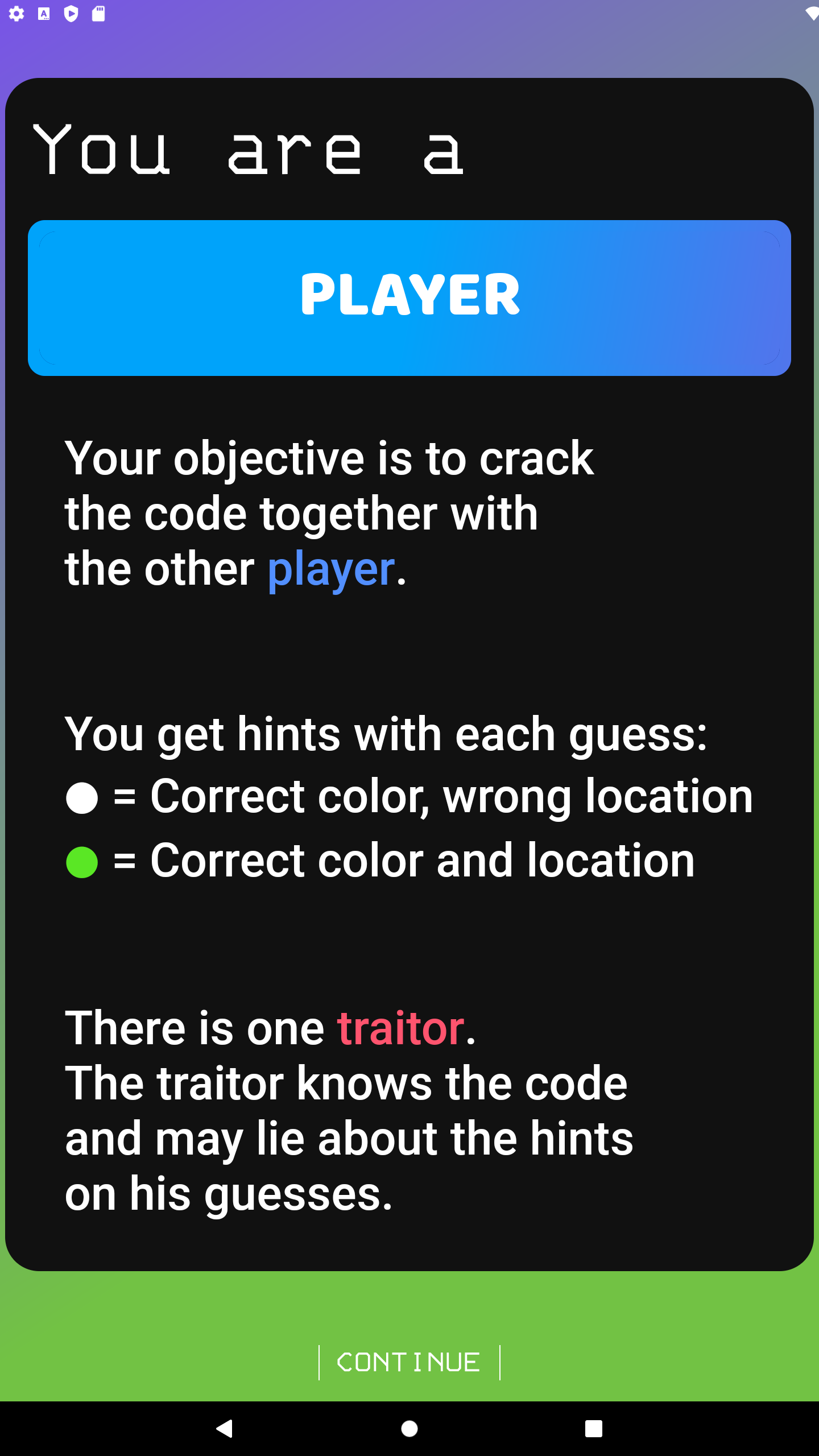 CodeBreaker - Sabotage Game Screenshot