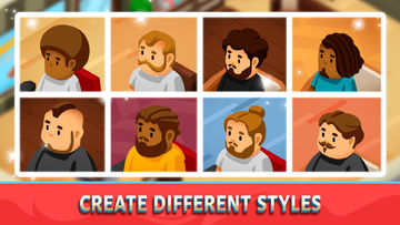 Idle Barber Shop Tycoon - Game Game Screenshot