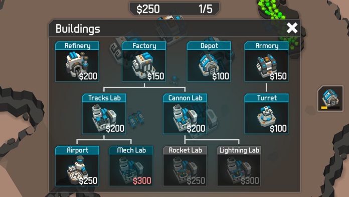 MechCom 3 - 3D RTS Game Screenshot