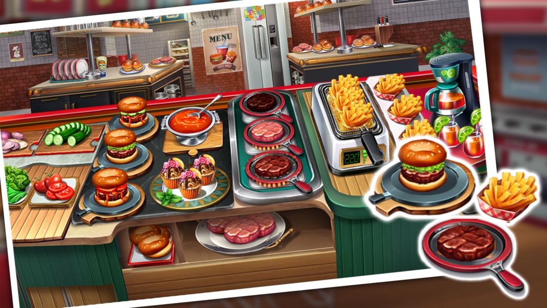 Screenshot of Cooking Team: Cooking Games