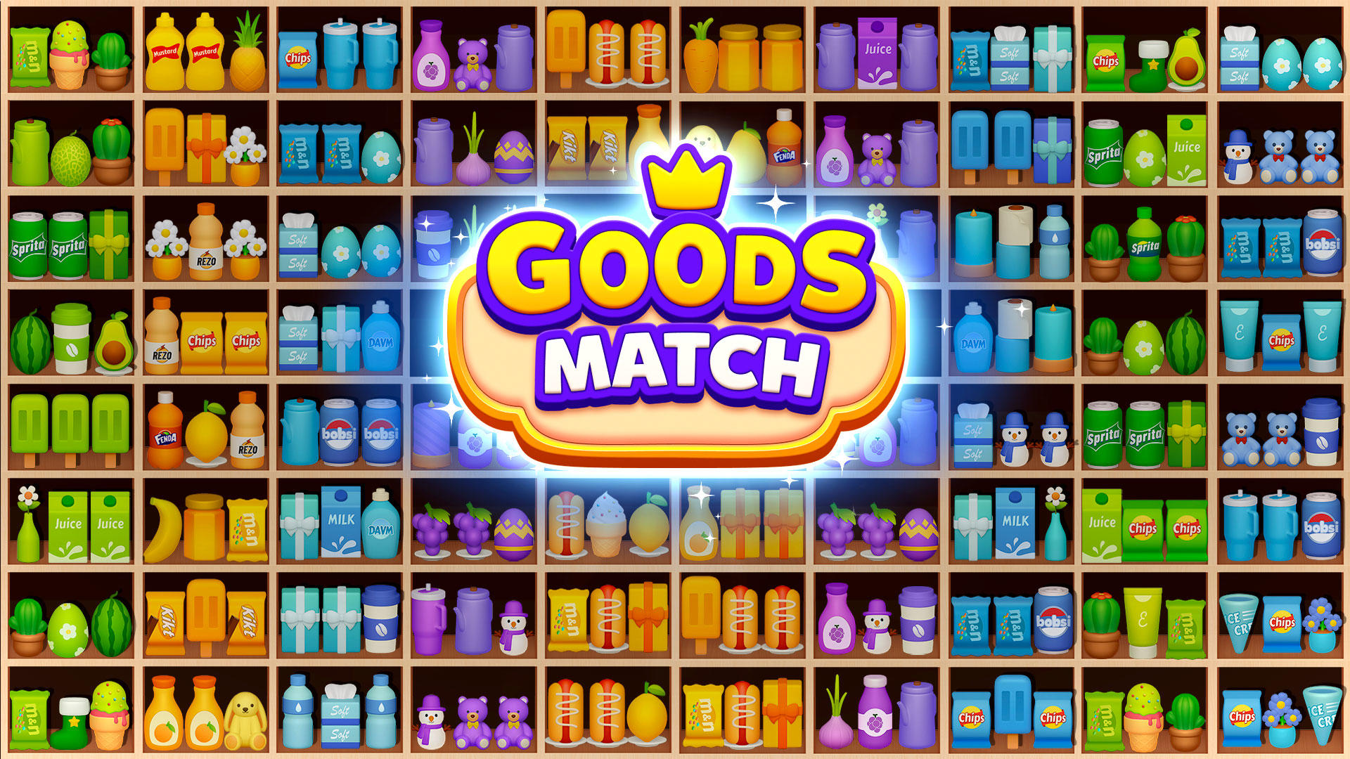 Goods Match: Sorting Games Game Screenshot