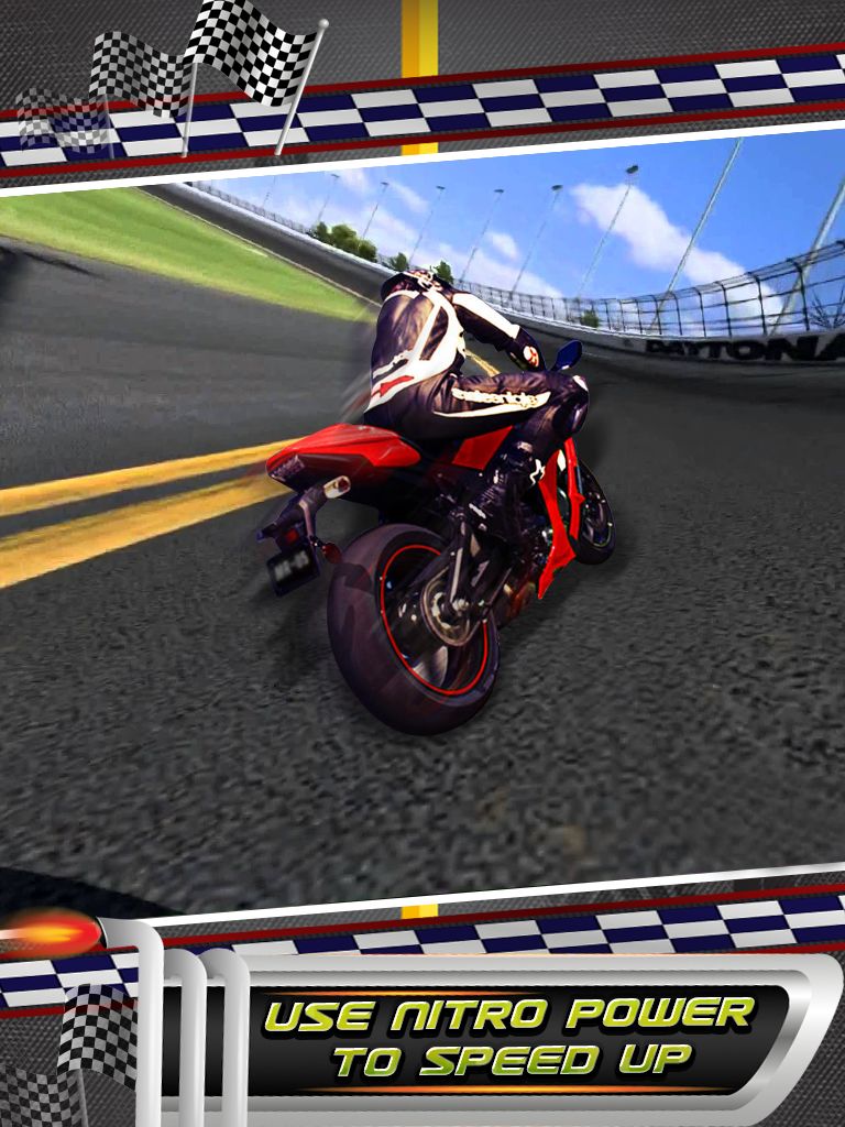 Screenshot of Turbo Speed Bike Racing 3D