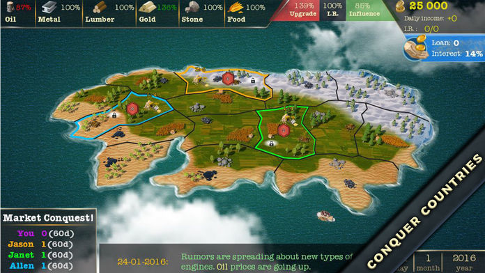 Screenshot of Economic Conquest
