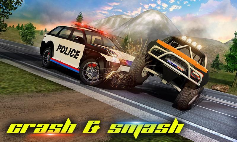 Police Car Smash 2017 Game Screenshot