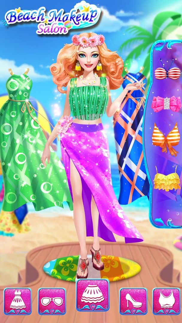 Makeup Salon - Beach Party screenshot game