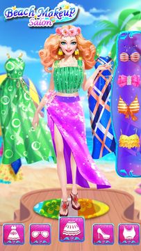 Makeup Salon - Beach Party Game Screenshot