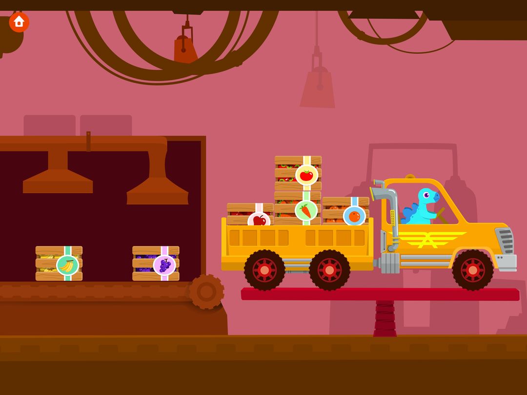 Dinosaur Truck games for kids screenshot game