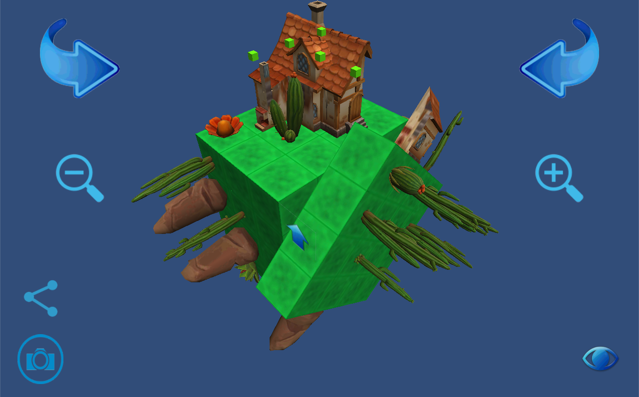 Rubik's Cube. Architect Game Screenshot