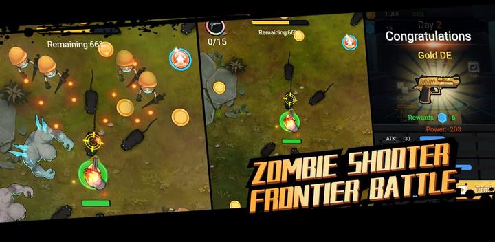 Banner of Zombie Shooter Frontier Battle 1.0.3