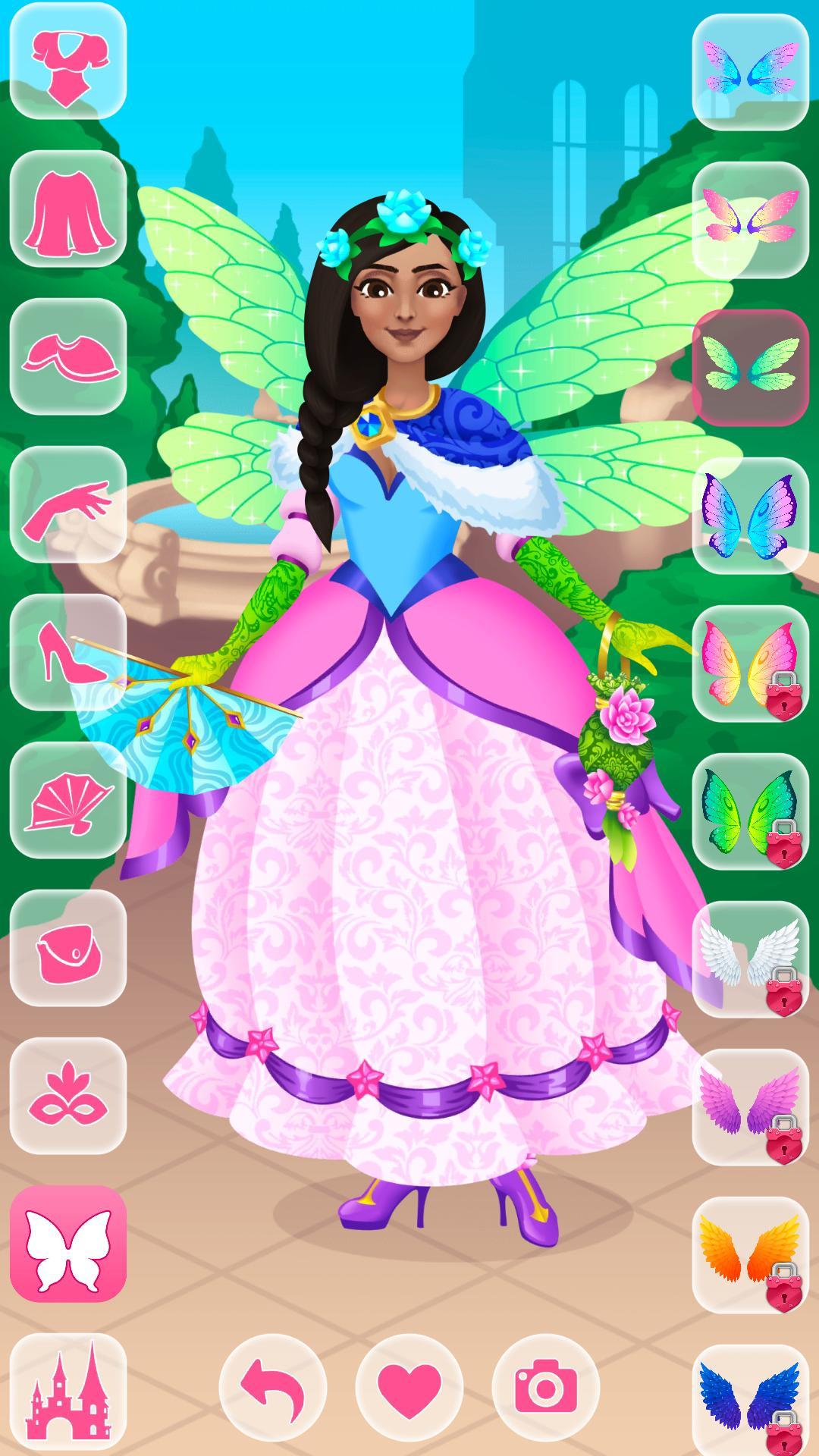Fairy Fashion Makeover - Dress Up Games for Girls Game Screenshot