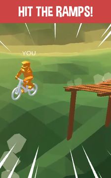 Hill Down Race Game Screenshot