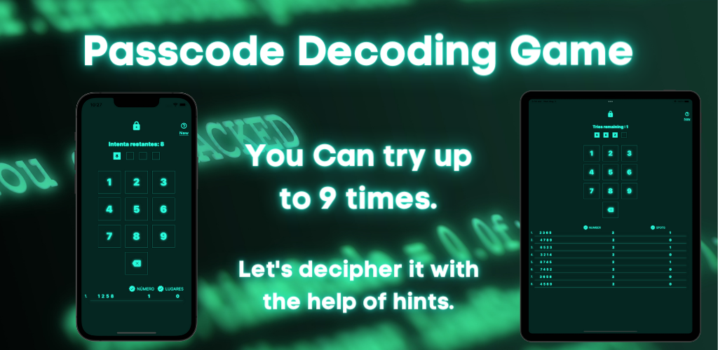 Banner of Passcode Hacking Game : Hacker 