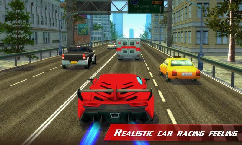 Traffic City Racing Car 게임 스크린 샷