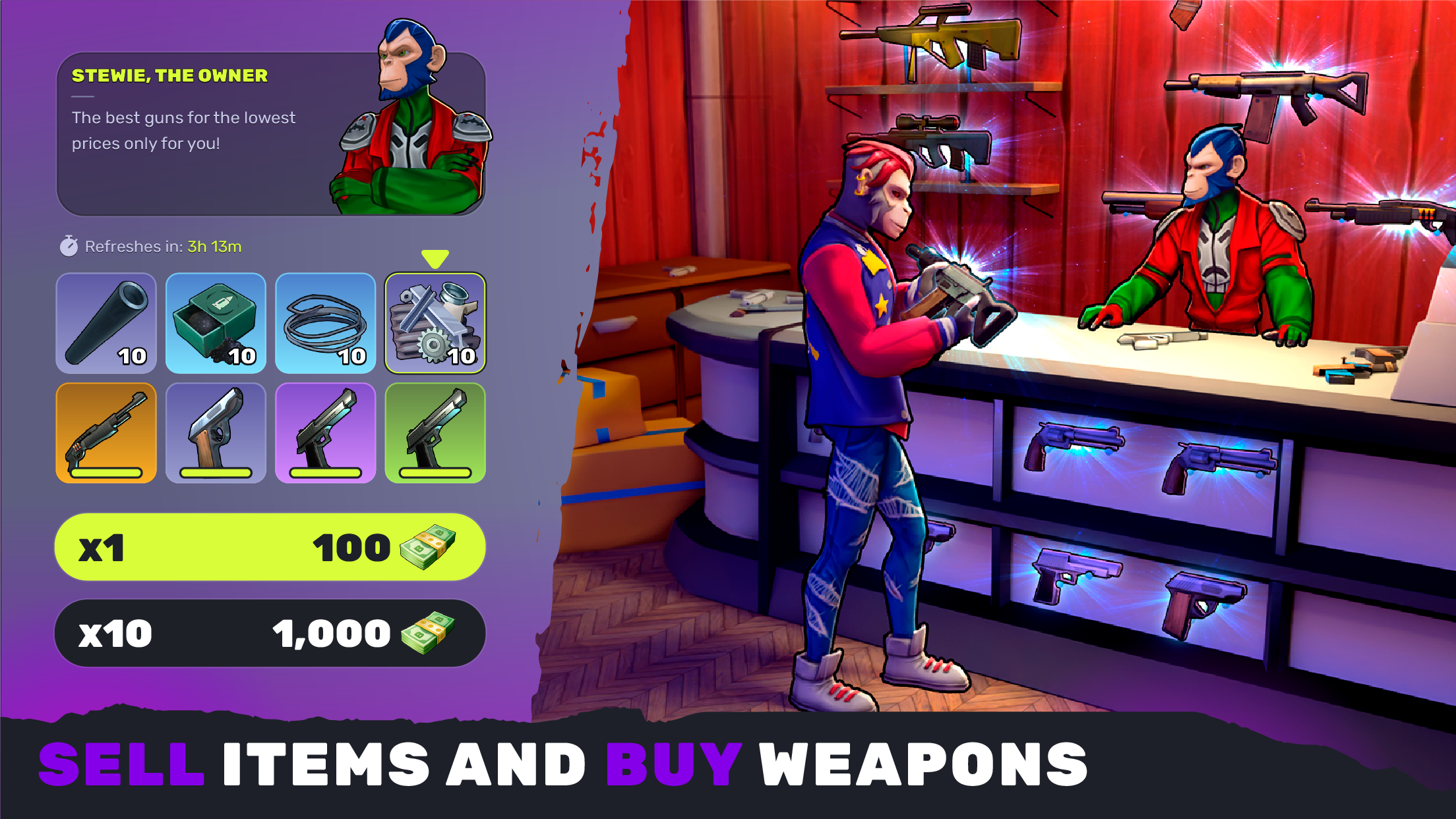 Epic Apes: MMO Survival Game Screenshot