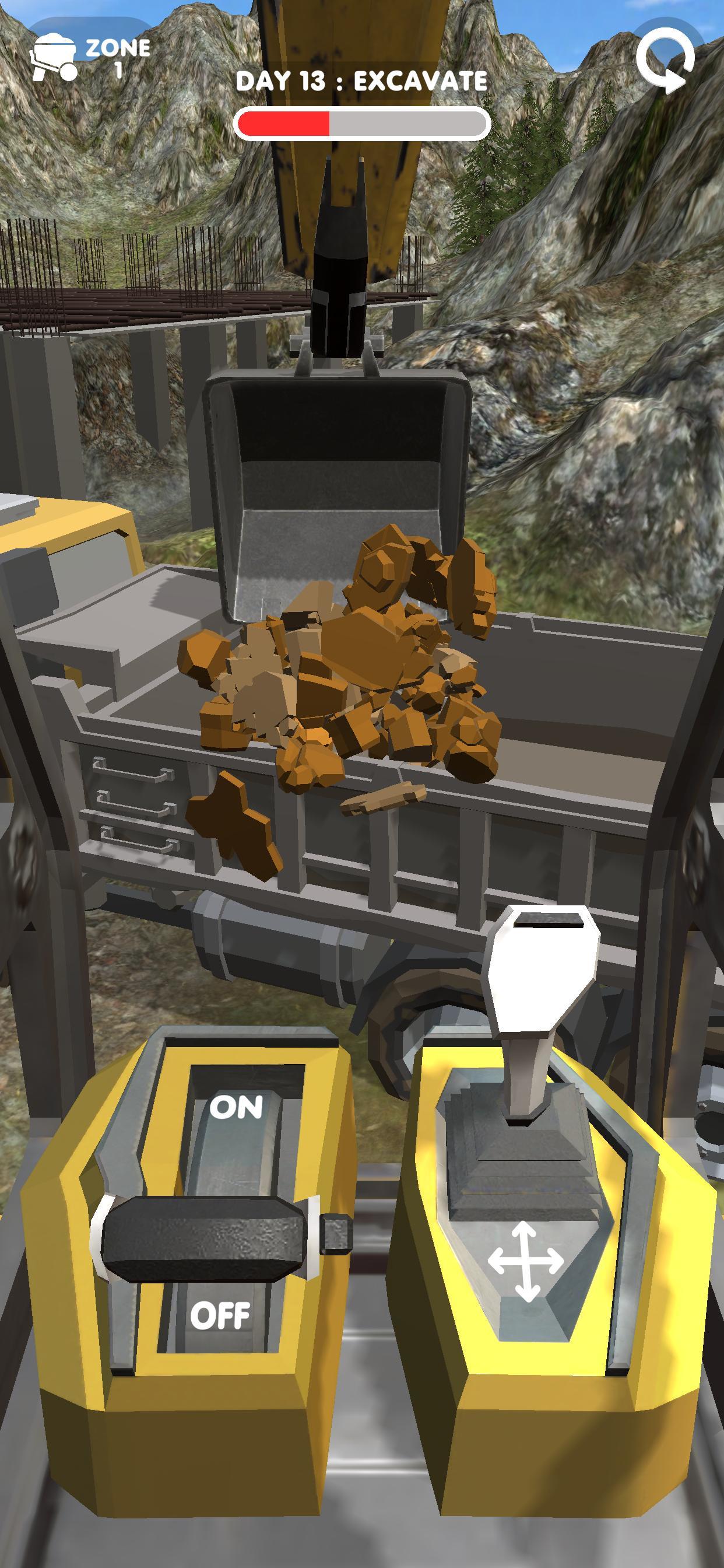 Screenshot of Excavator Sim