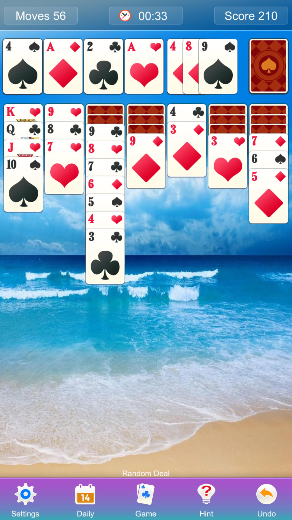 Screenshot of Solitaire - Solitaire Card Game
