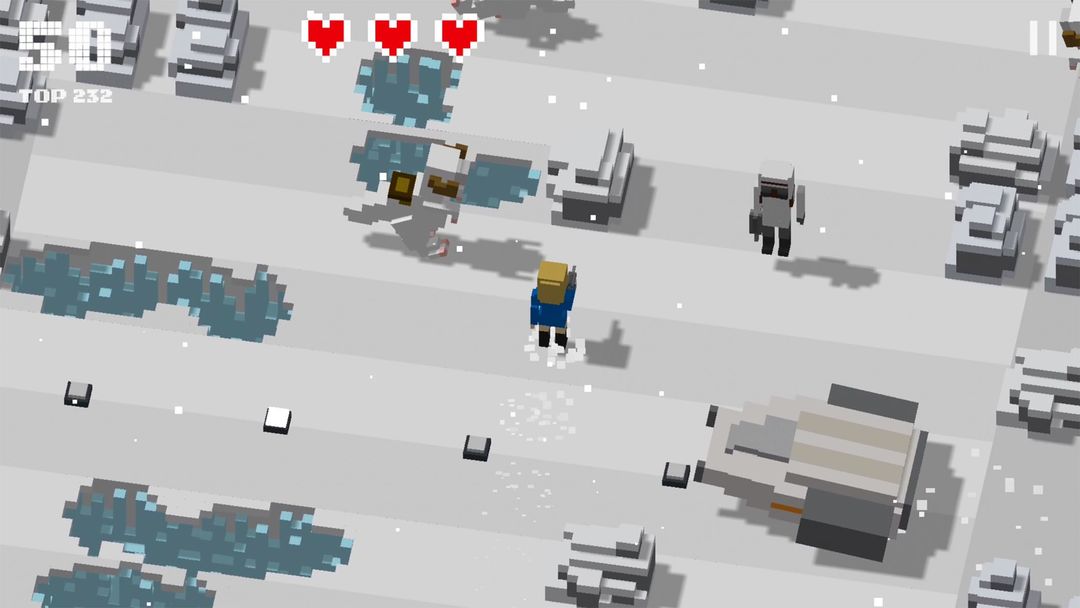 Screenshot of Galaxy Hoppers: Crossy Wars