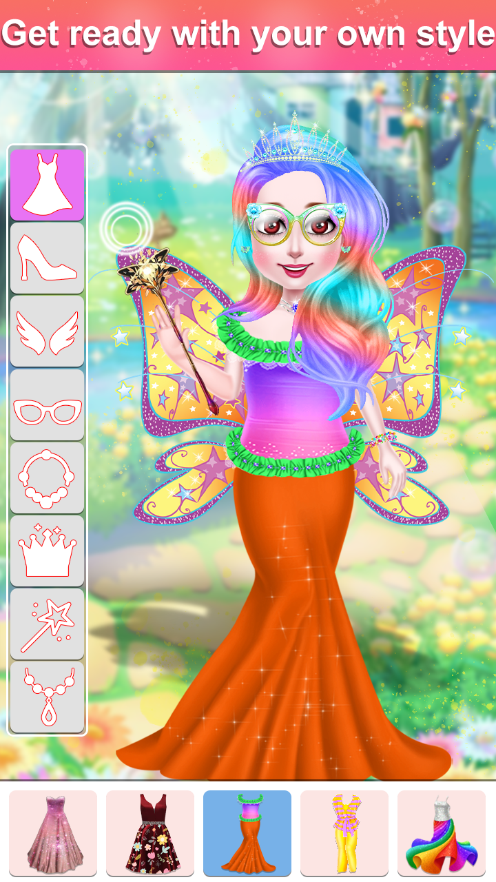 Fairy Braids Hairstyles Artist Game Screenshot